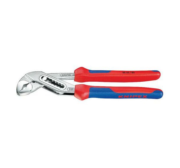 Pince KNIPEX Alligator Pince multiprise chromée bi-matière 180 mm
