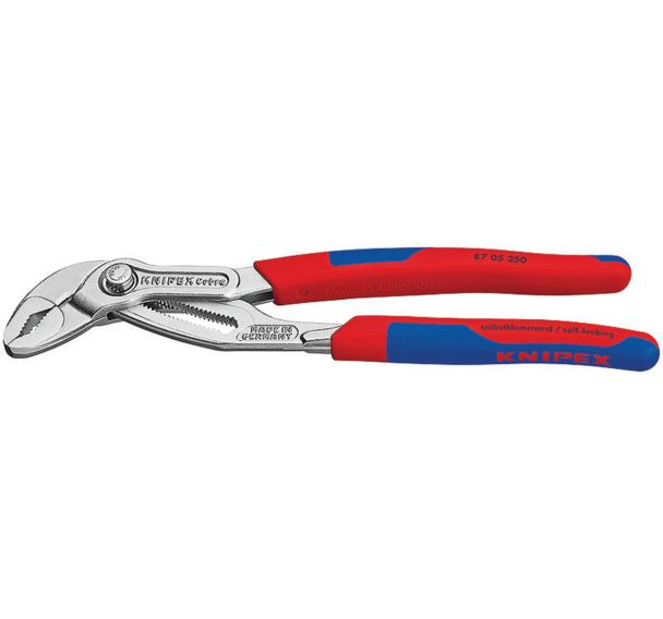 Pince KNIPEX Cobra chromée 250 mm Réf: 87 05 250