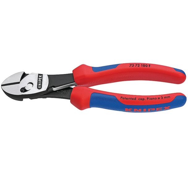 Pince KNIPEX TwinForce noire atramentisée 180 mm_73 72 180 F