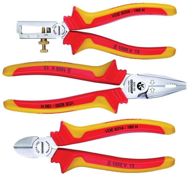 Pince VDE Set 3 pièces en L-BOXX Mini 1102-004 VDE