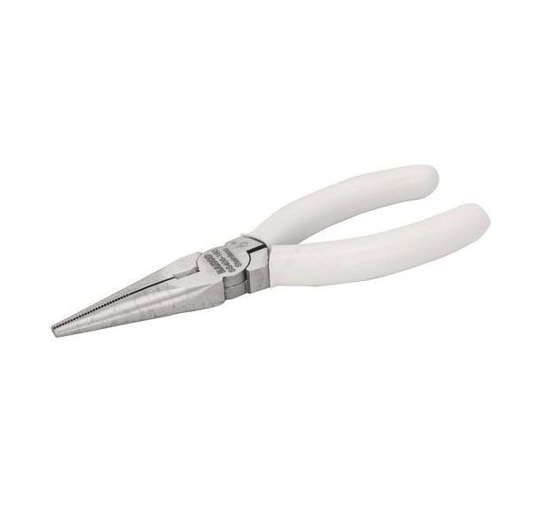 Pince à bec demi-rond acier inoxydable gainée PVC - Bahco