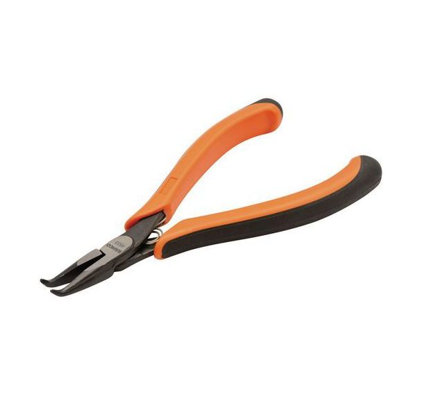 Pince à bec demi-rond coudé 60° ERGO 130mm