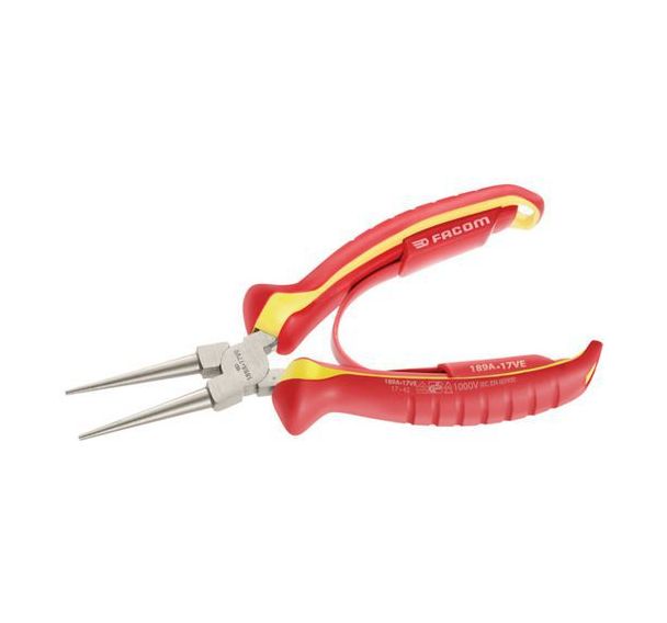 Pince à bec rond isolée 1000 Volts