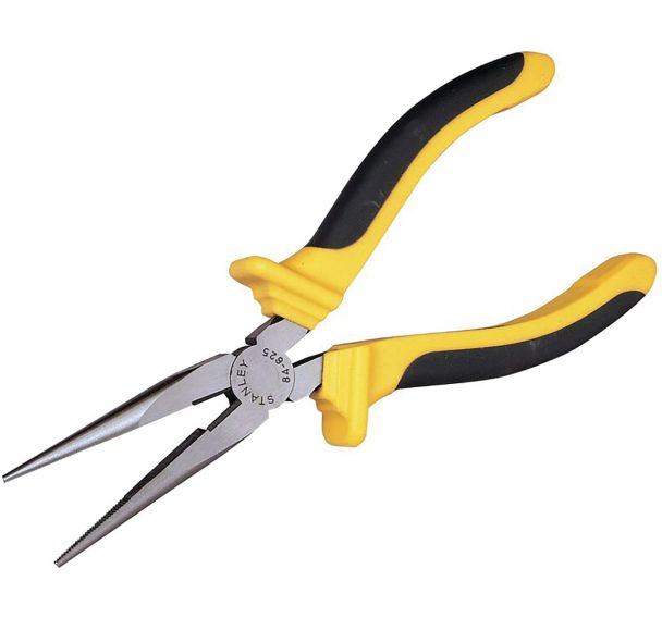 Pince à becs 1/2 - 200 mm grip caoutchouc anti-glisse