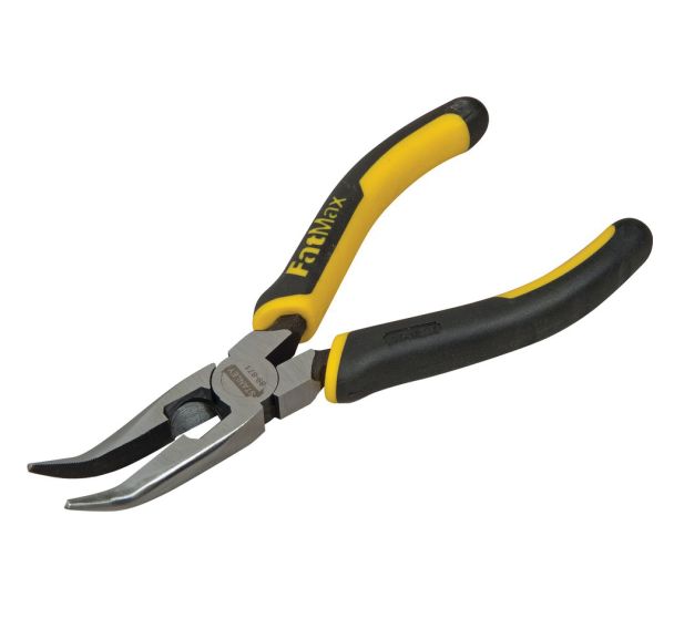 Pince à becs 1/2 ronds longs coudes fatmax®, Longueur : 20 cm