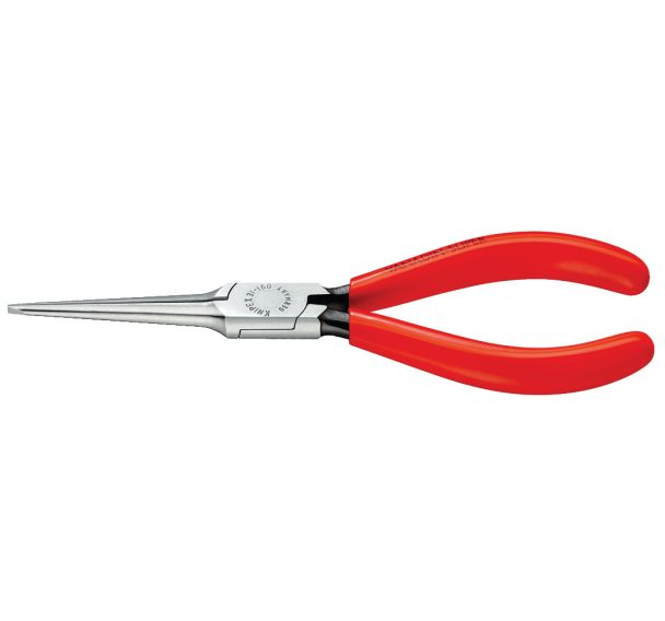 Pince à becs plats et poignées en plastique - Knipex