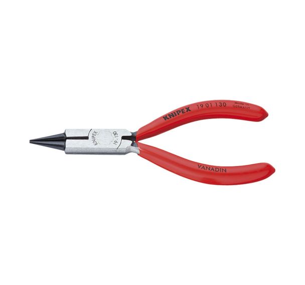 Pince à becs ronds avec tranchant noire atramentisée 130 mm