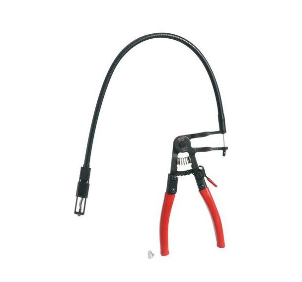 Pince à crémaillère pour colliers auto-serrants