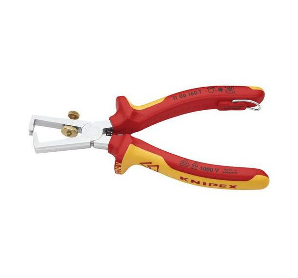 Pince à denuder TT Chromée - Isolée 1000 V