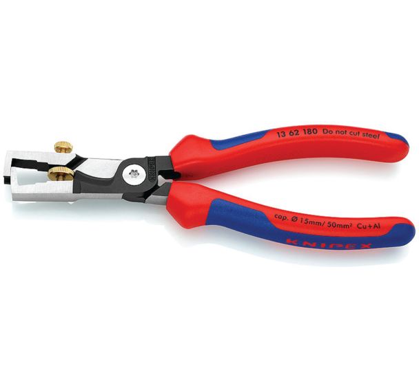 Pince à dénuder avec coupe-câble Strix -13 62 180 SB- Knipex