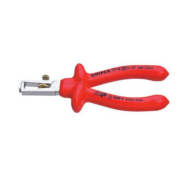 Pince à dénuder chromée isolée 160 mm _ 11 07 160