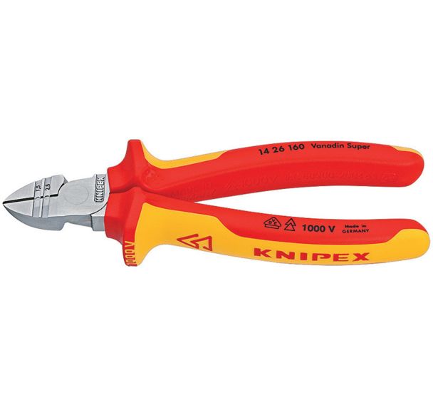 Pince à dénuder coupante isolée 1000 V VDE Knipex