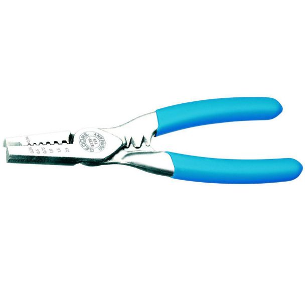 Pince à embout de fil avec prisme spécial 155 mm, isolée par trempage