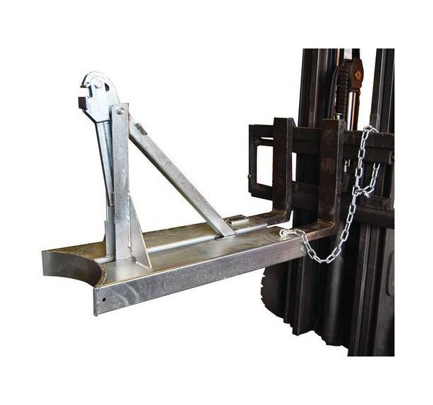 Pince à fût 360 kg galvanisé pour 1 fût à rebord