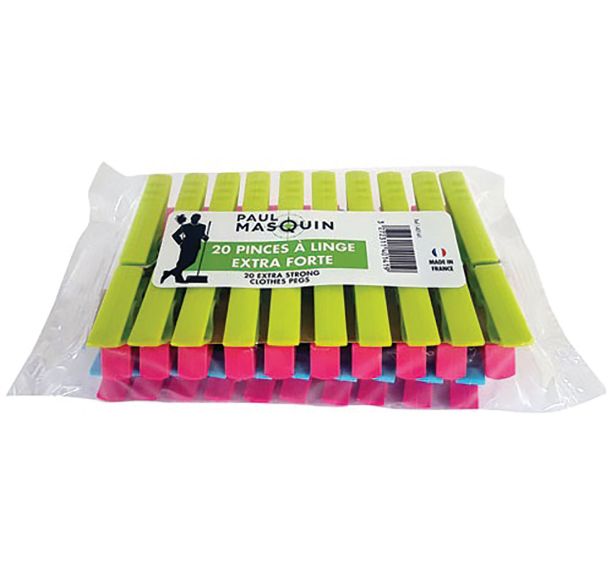 Pince à linge x20 extra forte