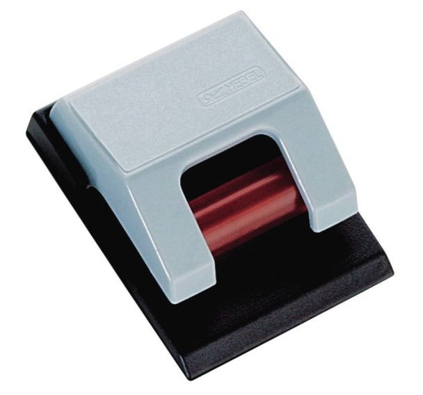 Pince à papier Hebel - fixation adhésive - Larg:3.3 cm - Gris