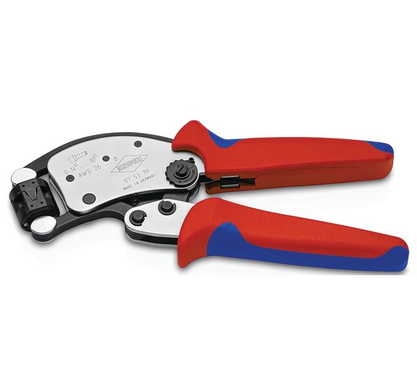 Pince à sertir embouts automatique 0,14-10mm² tête rotative