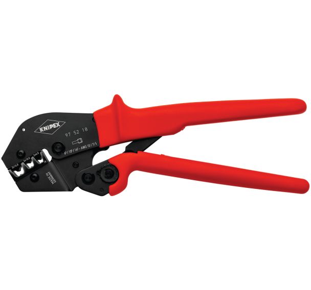 Pince à sertir gainage PVC Pour embouts doubles 2X6/10/16mm²