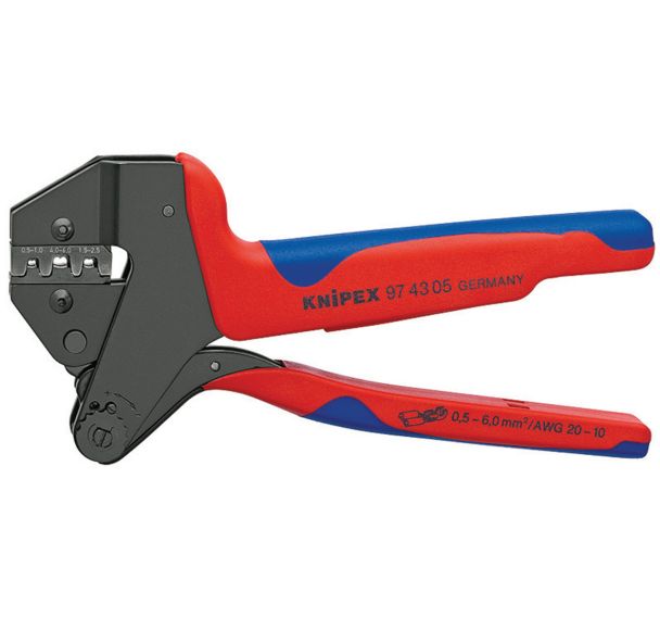 Pince à sertir universelle brunie 200 mm Réf: 97 43 05