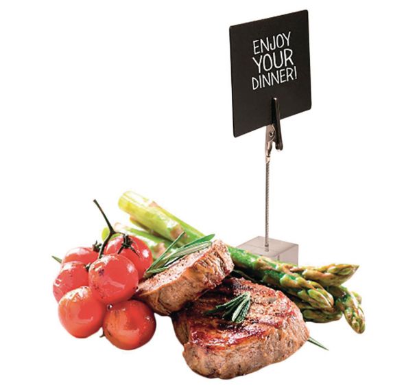 Pince avec support en acrylique transparent