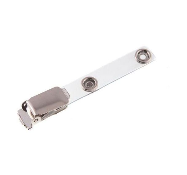 Pince bretelle avec lanière transparente