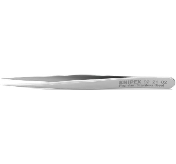 Pince brucelle acier inoxydable 110mm lisse pointue
