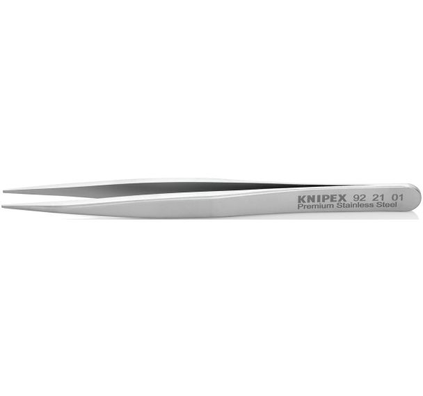 Pince brucelle acier inoxydable 120mm lisse