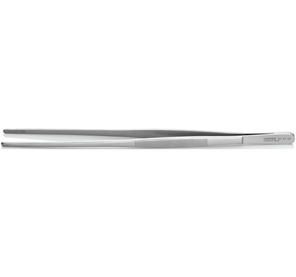 Pince brucelle acier inoxydable 300mm striée