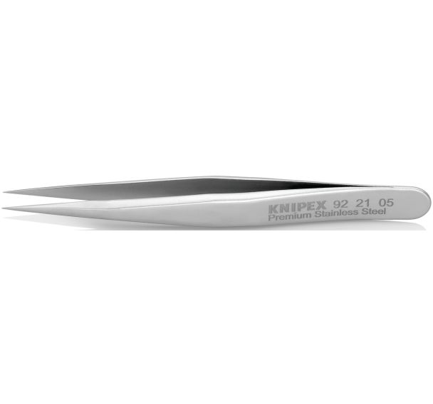 Pince brucelle acier inoxydable 70mm lisse pointue