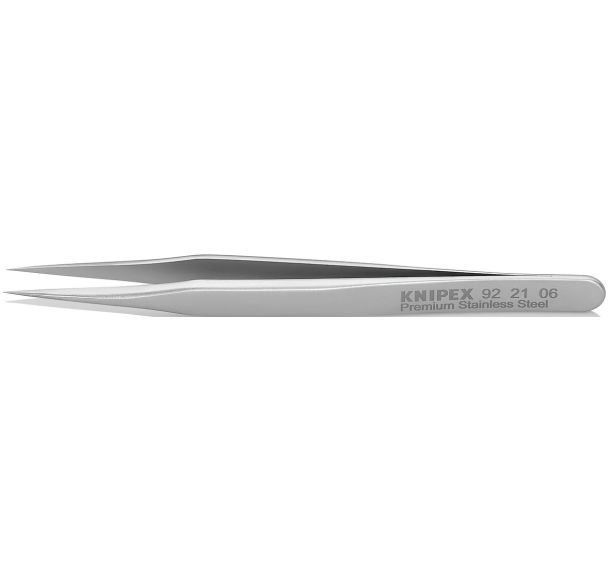Pince brucelle acier inoxydable 80mm lisse pointue