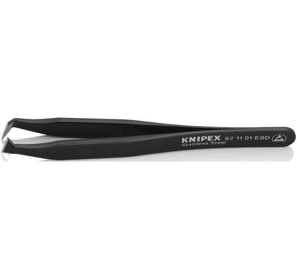 Pince brucelle acier inoxydable coupante 115mm ESD