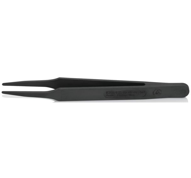 Pince brucelle en plastique 115mm ESD - KNIPEX