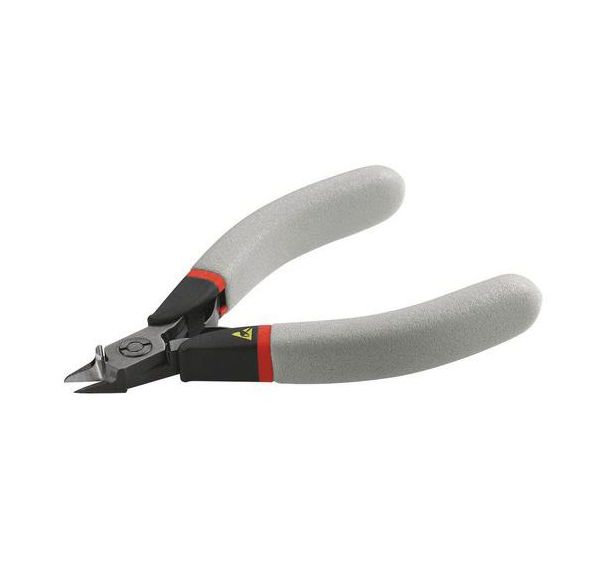 Pince coupante ESD diagonale pour composants DIP - CMS