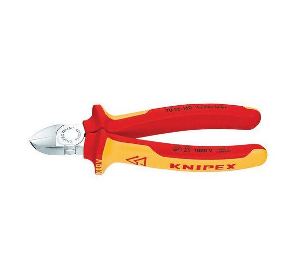 Pince coupante de côté chromée 160 mm_70 26 160
