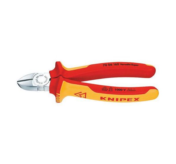 Pince coupante de côté chromée 180 mm_70 06 180 SB