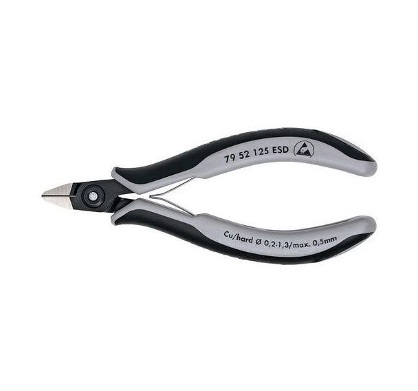 Pince coupante de côté pour l'électronique ESD 125 mm_79 52 125 ESD