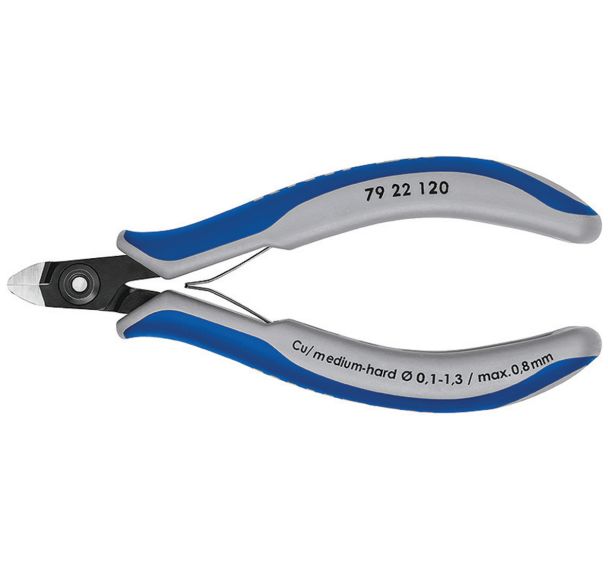 Pince coupante de côté pour l'électronique de précision brunie 120 mm