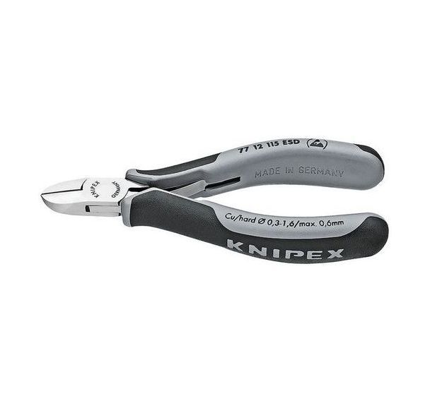 Pince coupante de côté pour l'électronique ESD gainée 115mm_7712115ESD