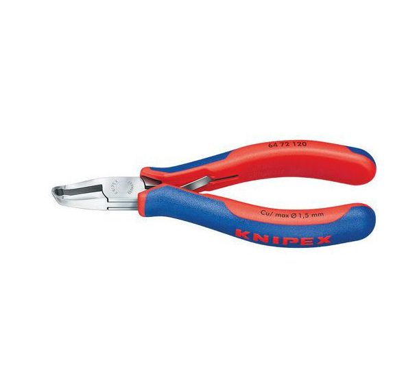 Pince coupante de devant pour l'électronique avec gaines 120 mm