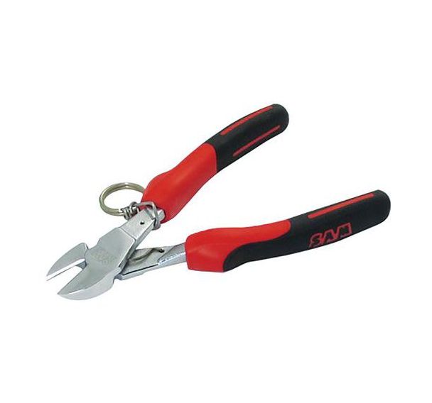 Pince coupante diag.bimat. avec clip inox fme