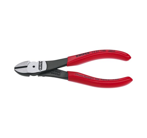 Pince coupante diagonale à forte démultiplication - 140 mm