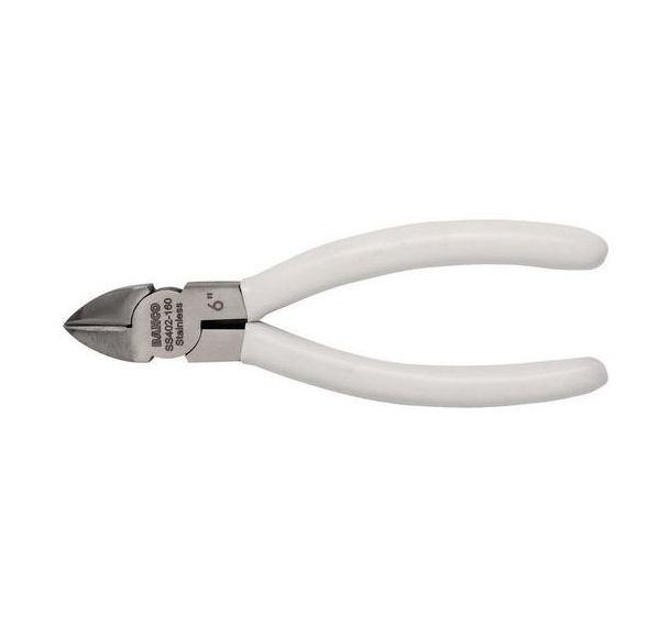 Pince coupante diagonale acier inoxydable gainée PVC - Bahco