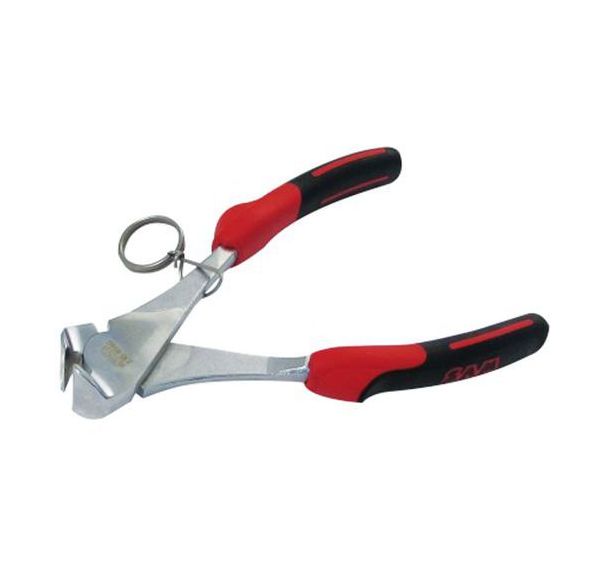 Pince coupante en bout bimat. ressort 160 avec clip inox fme