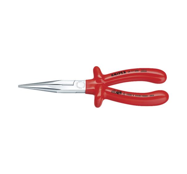 Pince demi-ronde avec tranchant chromée 200 mm Réf: 26 17 200