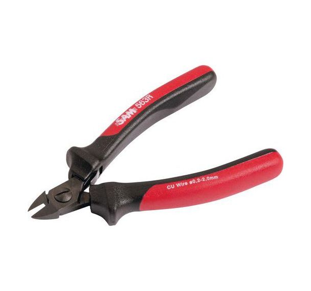 Pince électronique coupante diagonale bi-matière _ 563-R