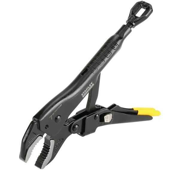 Pince étau bec coudé 250 mm