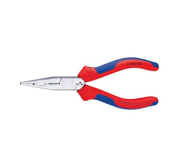 Pince multi-fonctions chromée avec gaines bi-matière 160 mm