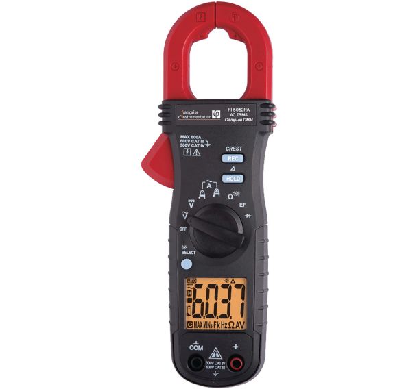 Pince multimètre à machoires étroites