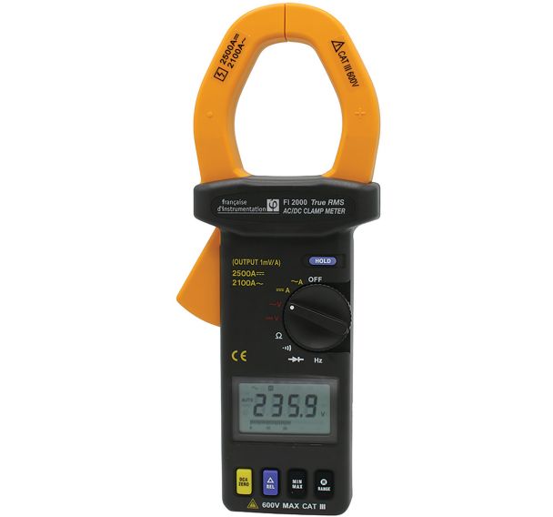 Pince multimètre avec convertisseur TRMS AC+DC