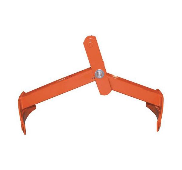 Pince pour fût vertical et horizontal à 2 bras - Force 350 kg
